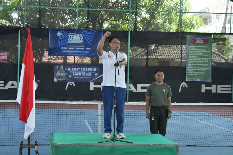 Rayakan Hari Pahlawan, Dandim Cup 2025 Guncang Lapangan Tenis Griya Depok Asri