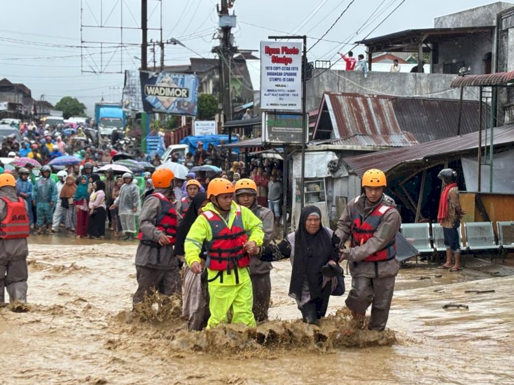 Polri Kerahkan 135 Personel Untuk Operasi Kemanusiaan Bencana Alam di Sumatera Utara