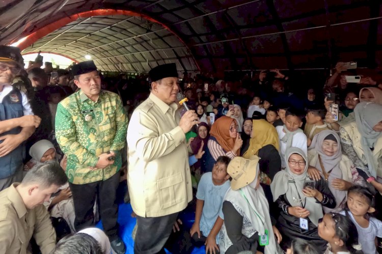 Prabowo di Bener Meriah: Pemerintah Siapkan Rencana Penggantian Rumah Warga Terdampak