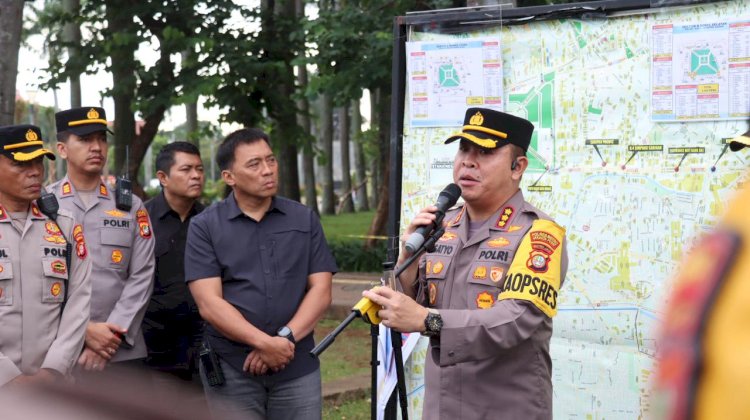 2.154 Personel Dikerahkan Layani Aksi Unjuk Rasa di Silang Selatan Monas