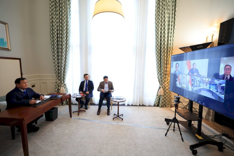Penertiban Kawasan Hutan Prioritas, Prabowo Gelar Ratas di Sela Lawatan ke London
