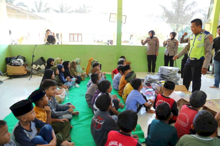 Dari Kepedulian untuk Masa Depan: Polri–Universitas Jambi Bantu Pelajar Aceh Tamiang