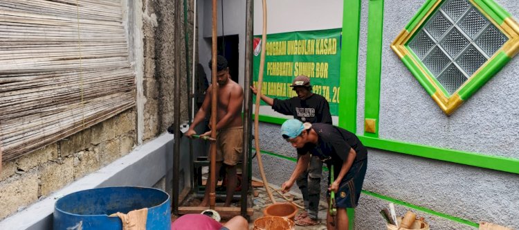 100 Persen di Sekolah, 70 Persen di Mushallah, Program Sumur Bor TMMD Terus Dikebut