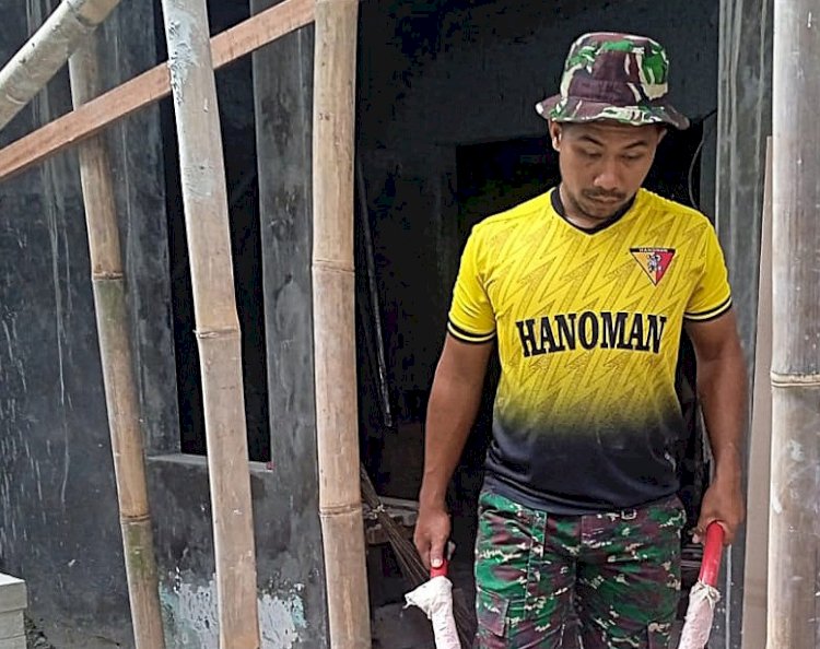Program TMMD Hadirkan Harapan Baru Lewat Perbaikan RTLH di Cilodong