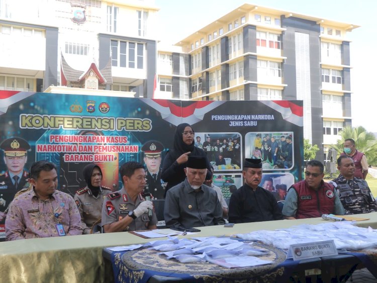 Sepanjang Februari 2026, Polda Sumbar Gagalkan Peredaran 6,4 Kg Sabu, Puluhan Ribu Jiwa Terselamatkan