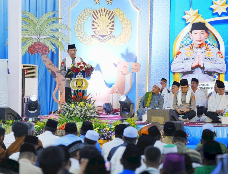 Safari Ramadhan di Sumsel, Kapolri: Jangan Terpancing Isu yang Memecah Persatuan!