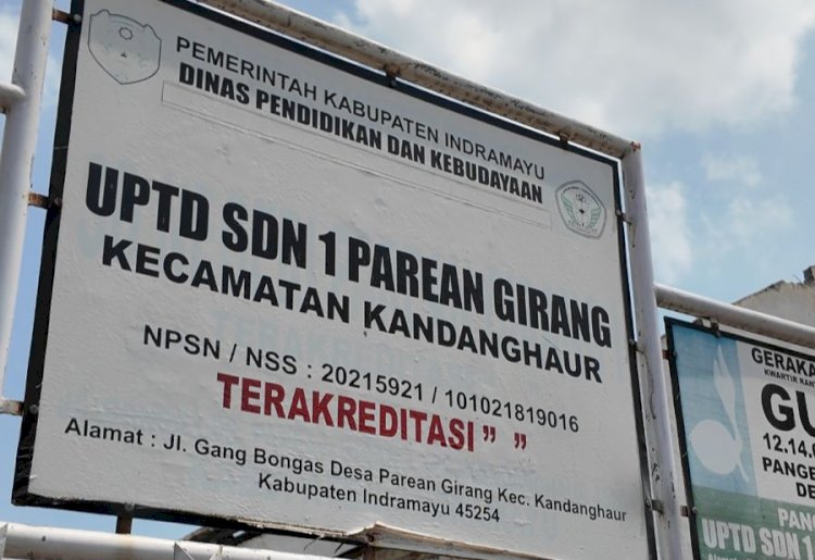 Menengok Proses Revitalisasi Kelas di SDN 1 Parean Girang Indramayu: Ruang Kelas Dibongkar, Atap Diganti