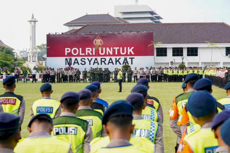 Polda Jateng Laksanakan Gelar Pasukan Ops Ketupat Candi 2026, Siapkan Beragam Layanan Humanis Selama Mudik Lebaran