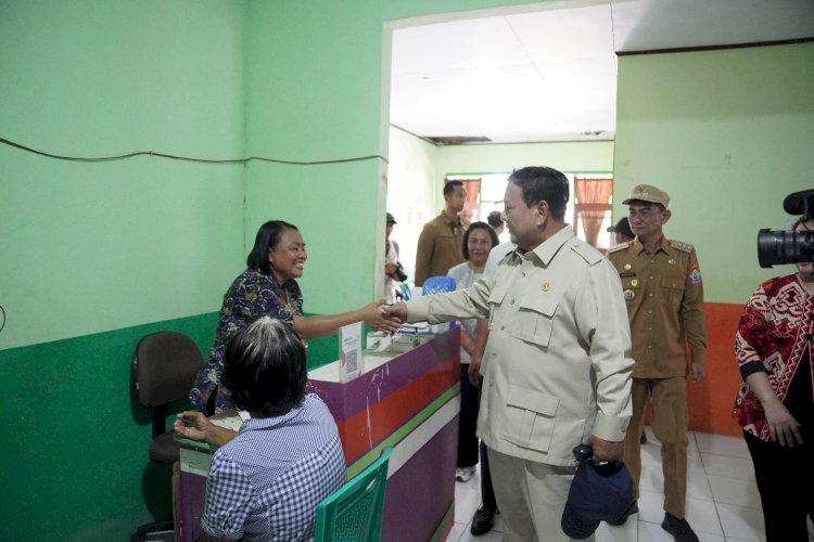 Dari Filipina Prabowo Langsung ke Pulau Miangas untuk Cek Fasilitas Kesehatan Masyarakat