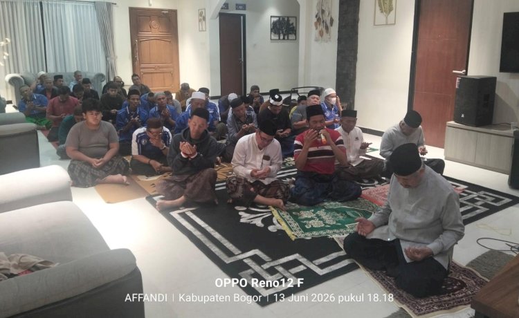 Dewan Kemakmuran dan Panitia Pembangunan Masjid Jami Al Amin Selenggarakan Raker 2026 di Sarua Bogor