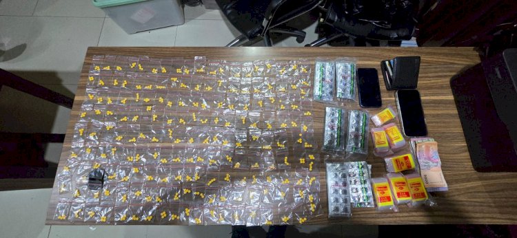 Polres Metro Bekasi Sita 1.232 Butir Obat Daftar G di Cibarusah Bekasi