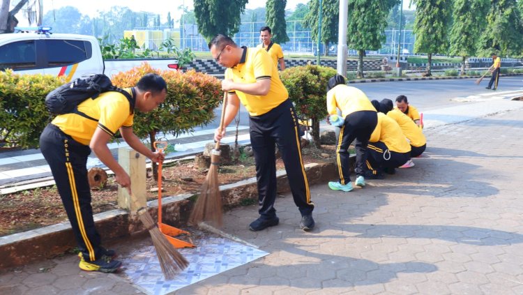 Sambut Hari Bhayangkara ke-80, Polres Pekalongan dan Polsek Jajaran Gelar Bakti Religi dan Indonesia Asri Serentak
