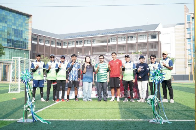 Jack Brown Berbagi Motivasi di Mercu Buana Football School, Dorong Lahirnya Talenta Baru Timnas